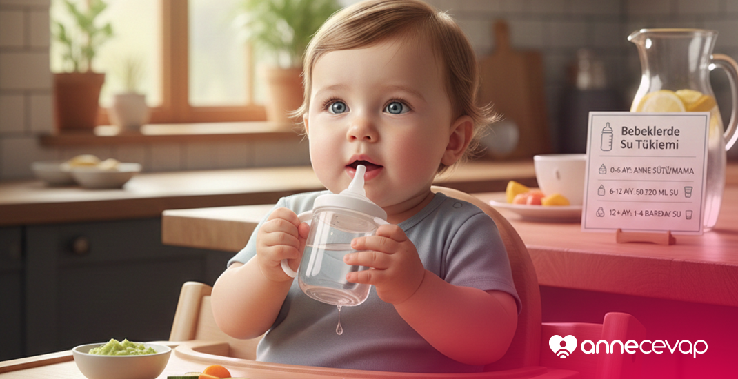 Bebeklerde Su Tüketimi Yaşa Göre Ne Kadar Olmalı?
