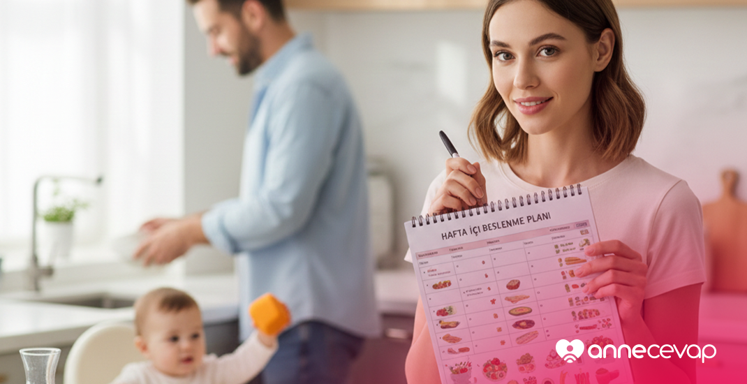 Emziren Annenin Günlük Beslenme Planı
