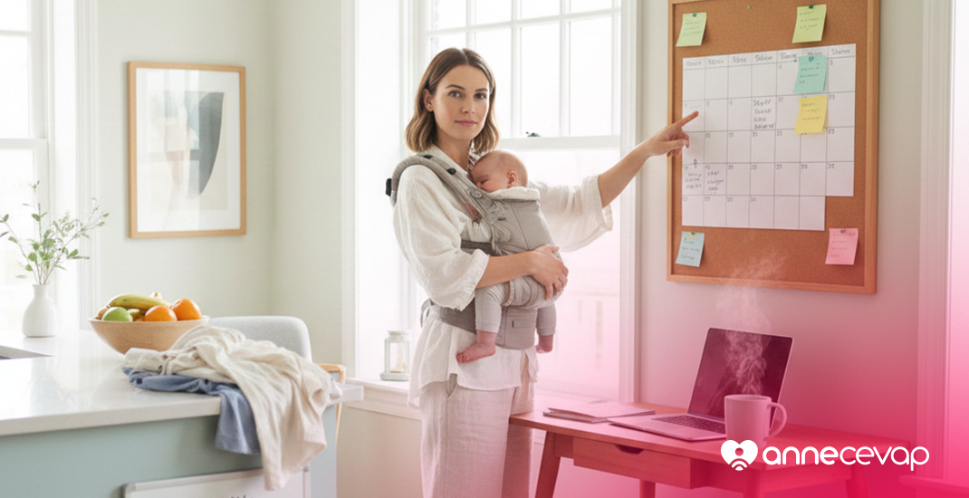 Anne Olup da “Zaman Yönetimi”ni Yeniden Öğrenenler